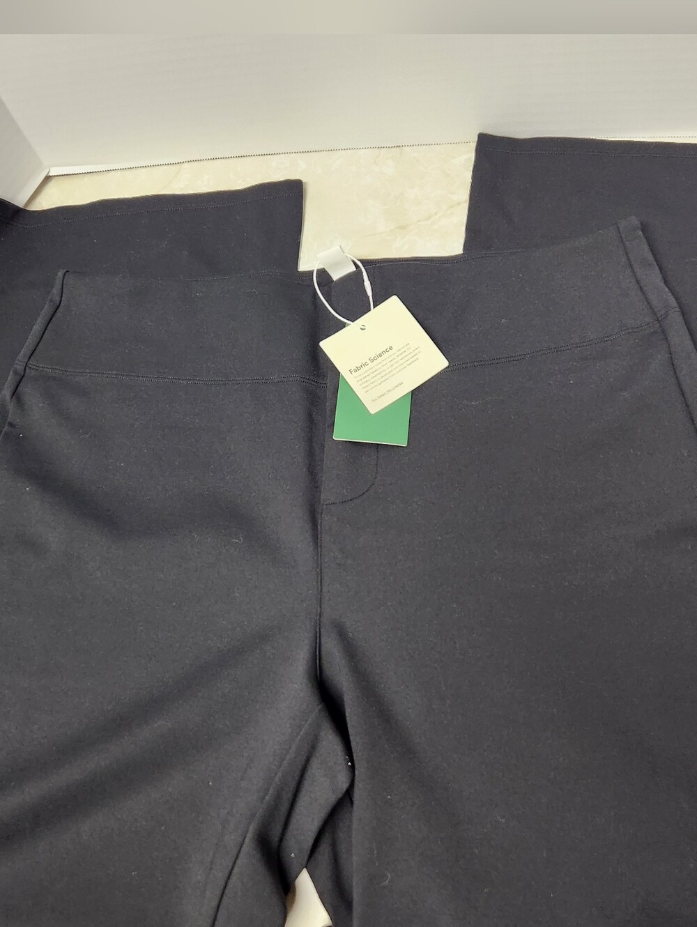Halara Flex High-Waisted Flare Work Pants Black XL Petite New